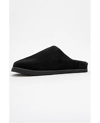 Forever & Always Shoes Space Leather Slide Sandal (Women)