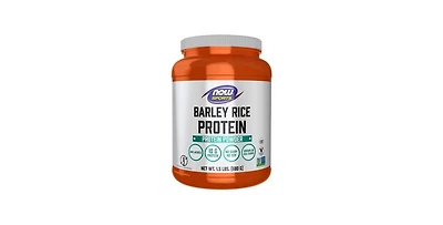 Now Foods Barley Rice Protein Powder Unflavored, 1.5 Lbs