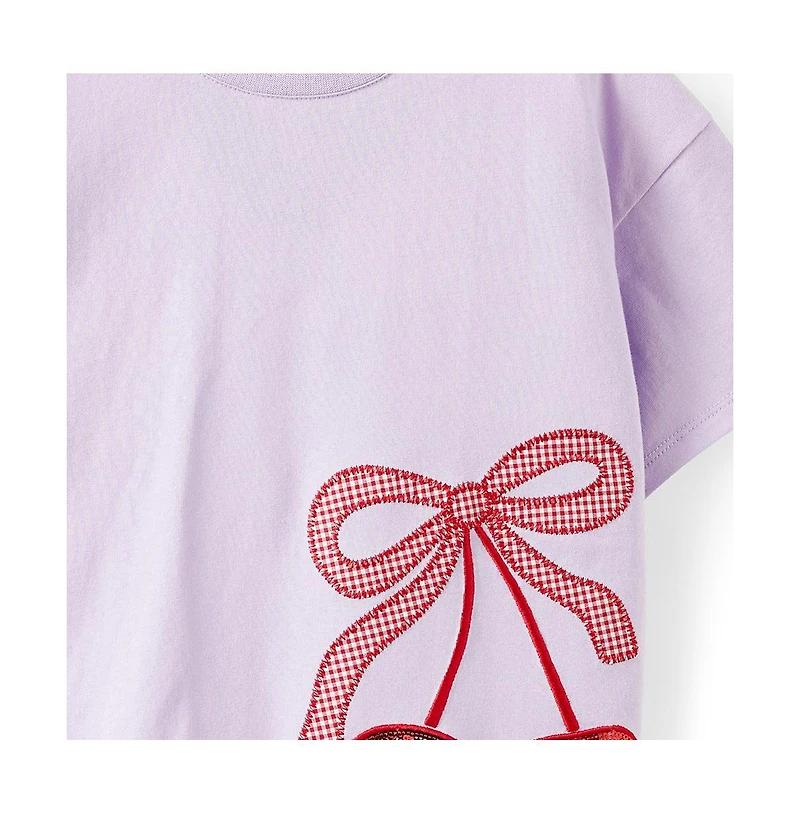 Cotton On Little Girls Livvy Lux Short Sleeve Tee