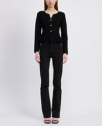 En Saison Women's Idah Long Sleeves Cardigan