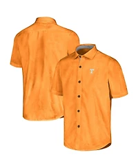 Tommy Bahama Men's Tennessee Orange Volunteers Sport Coconut Point Palm Vista IslandZone Button-Up Shirt