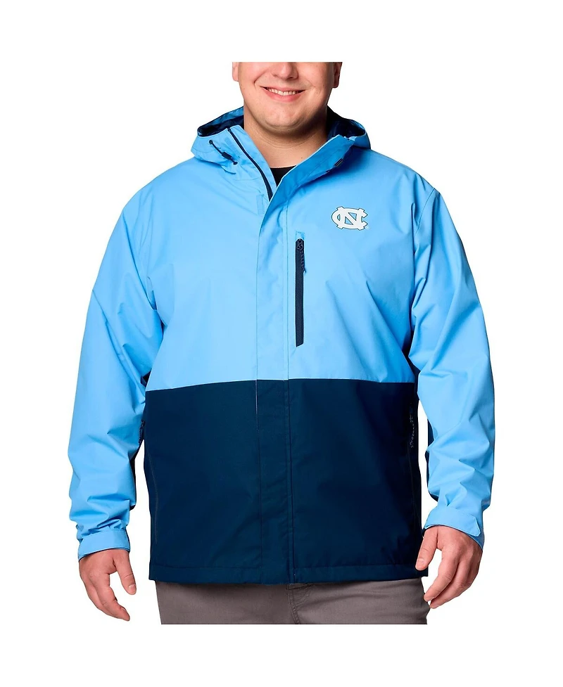 Columbia Men's Navy North Carolina Tar Heels Big Tall Field Bound Omni-Tech Full-Zip Jacket