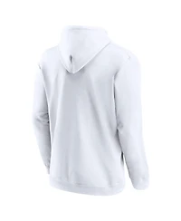 Fanatics Men's White Mit Engineers Fleece Pullover Hoodie