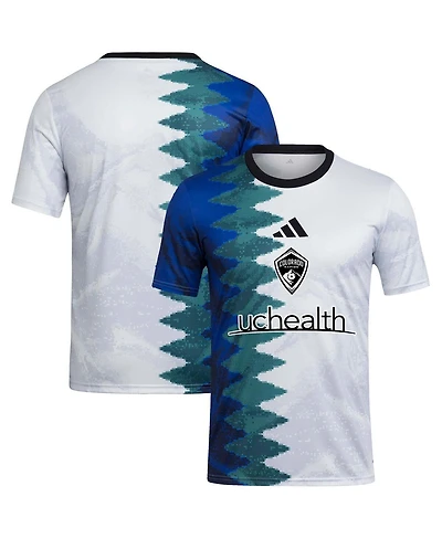 Adidas Men's White Colorado Rapids 2025 Gaming Aeroready Pre-Match Jerseys