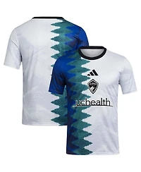 Adidas Men's White Colorado Rapids 2025 Gaming Aeroready Pre-Match Jerseys