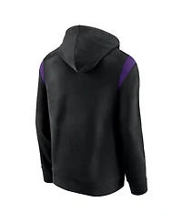 Fanatics Men's Black Sacramento Kings Scorer Pullover Hoodie
