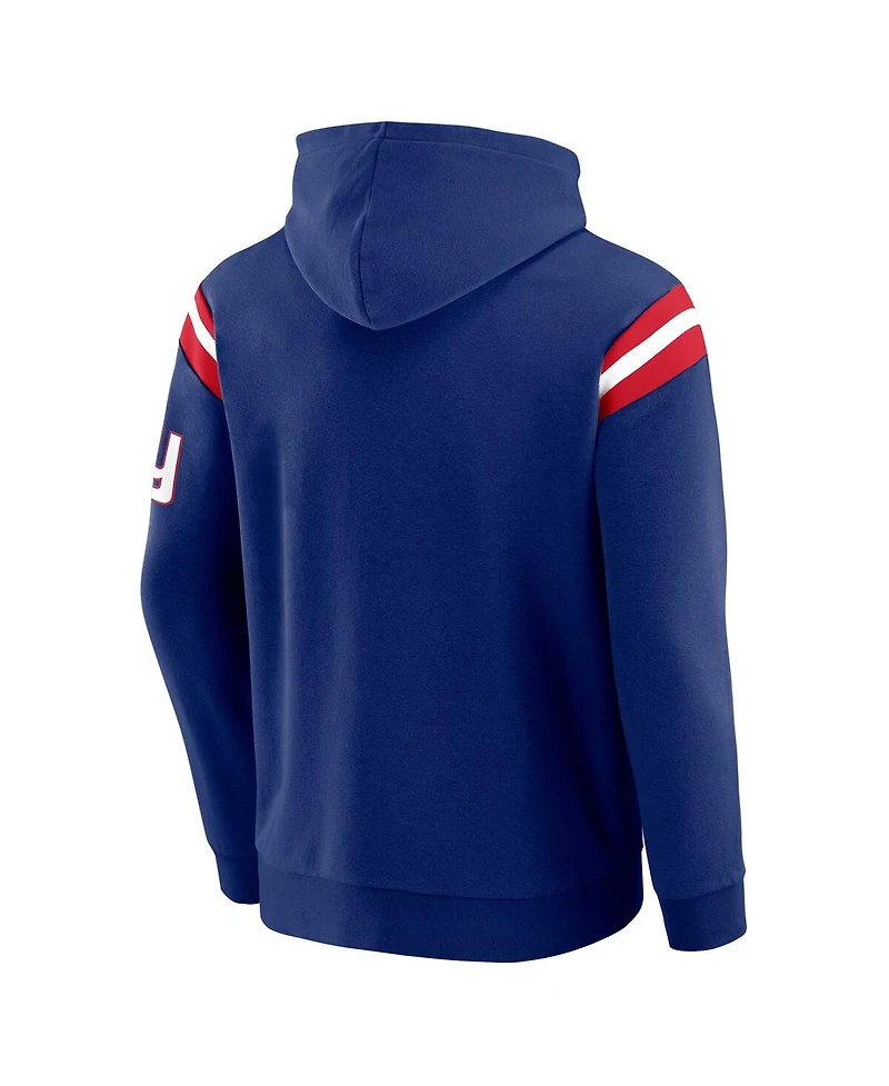 Darius Rucker Collection by Fanatics Men's Royal New York Giants Football Washed Pullover Hoodie