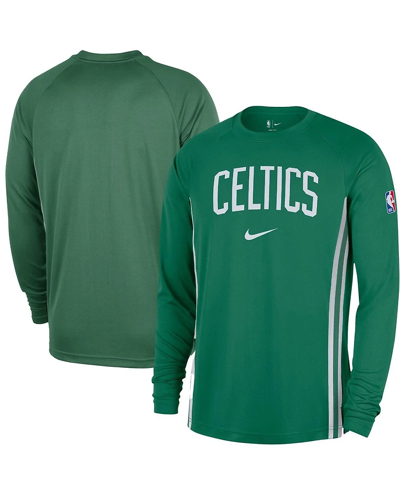 Nike Men's Kelly Green Boston Celtics 2025/26 Authentic Pre-Game Legend Dri-fit Long Sleeve Shooting Shirt