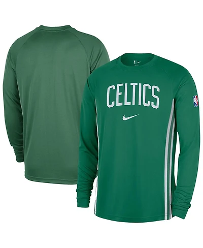 Nike Men's Kelly Green Boston Celtics 2025/26 Authentic Pre-Game Legend Dri-fit Long Sleeve Shooting Shirt