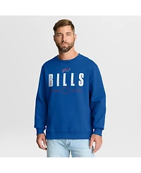 Fanatics Men's Royal Buffalo Bills Direct Handoff Legacy Pullover Sweatshirt