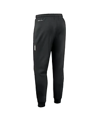 Nike Men's Black Lsu Tigers 2025 Sideline Standard Issue Dri-fit Taper Pants
