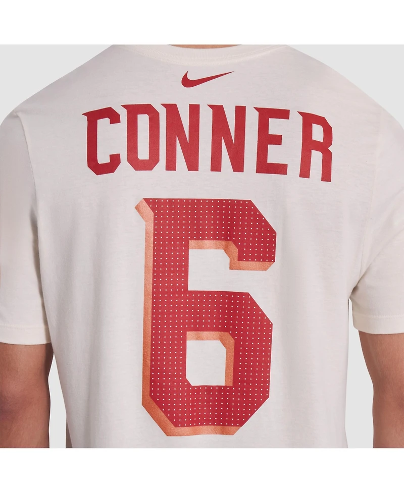 Nike Men's James Conner Natural Arizona Cardinals 2025 Rivalries Collection Player Name Number T-Shirt