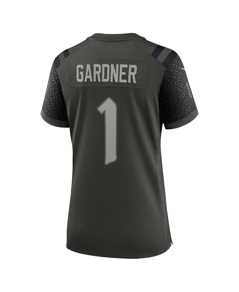 Nike Women's Ahmad Sauce Gardner Gotham Green New York Jets 2025 Rivalries Collection Game Jersey