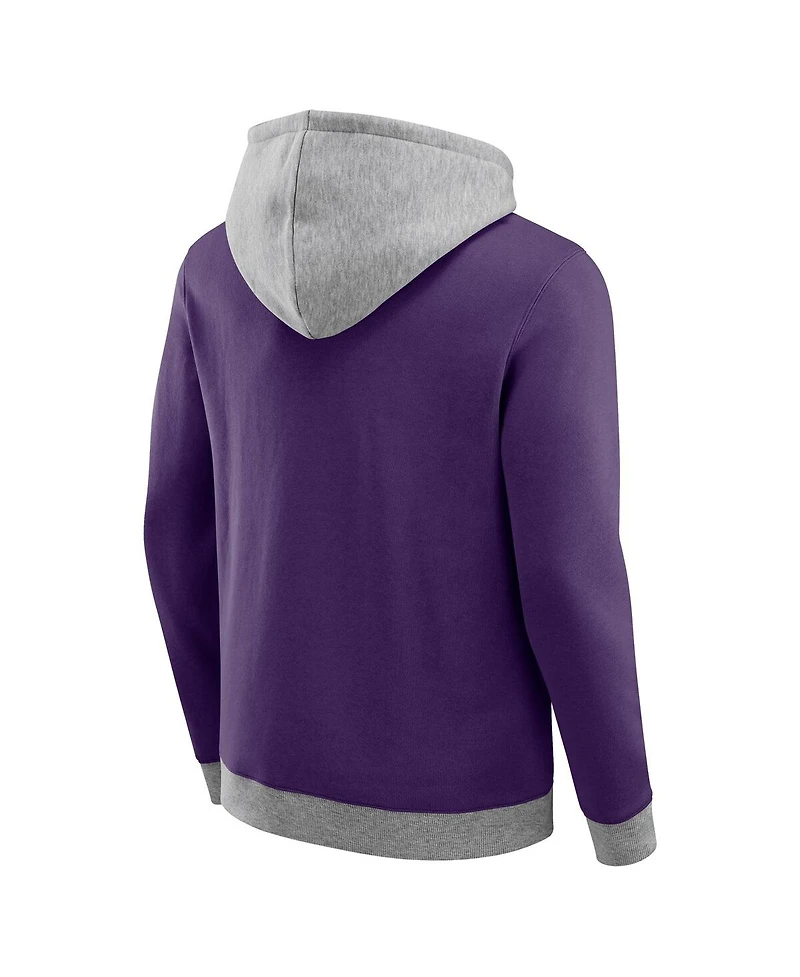 Darius Rucker Collection by Fanatics Men's Purple Baltimore Ravens Coaches Hoodie