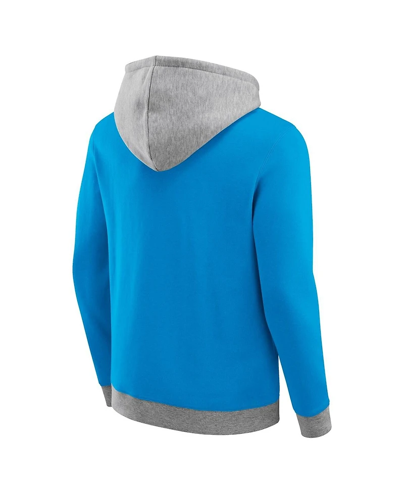 Darius Rucker Collection by Fanatics Men's Blue Detroit Lions Coaches Hoodie