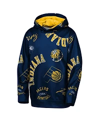 Outerstuff Big Boys and Girls Navy Indiana Pacers Moving Violation Hoodie