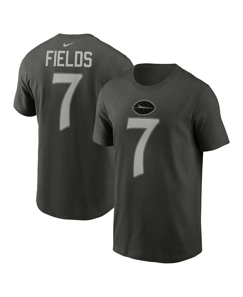 Nike Men's Justin Fields Gotham Green New York Jets 2025 Rivalries Collection Player Name Number T-Shirt