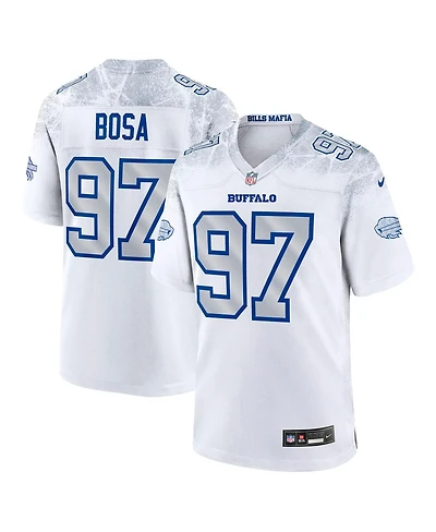 Nike Men's Joey Bosa White Buffalo Bills 2025 Rivalries Collection Game Jersey