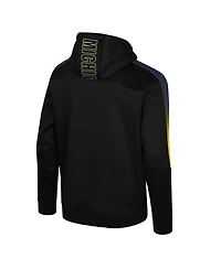 Colosseum Men's Black Michigan Wolverines the Gang Blackout Hoodie