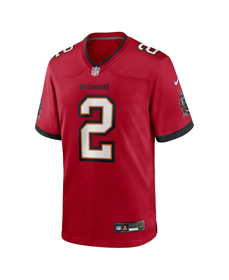 Nike Men's Emeka Egbuka Red Tampa Bay Buccaneers Team Game Jersey