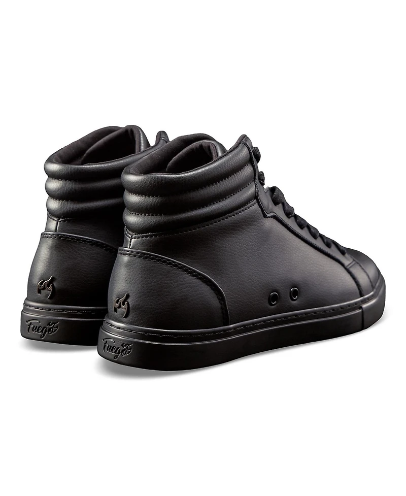 Fuego Women's All-black High-top Sneaker