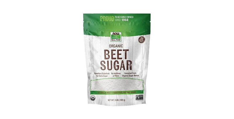 Now Foods Beet Sugar, 1361g, 3 lb