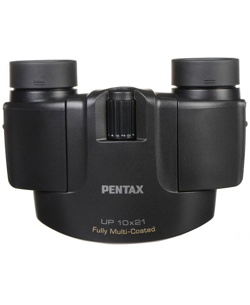 Pentax 10x21 Up Series Weather Resistant Porro Prism Binocular with 5.0 Degree Angle of View, Black