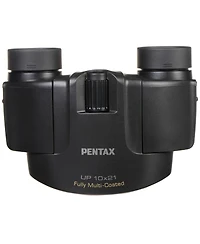 Pentax 10x21 Up Series Weather Resistant Porro Prism Binocular with 5.0 Degree Angle of View, Black