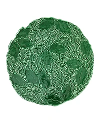 Vietri Lastra Figural Cake Stand