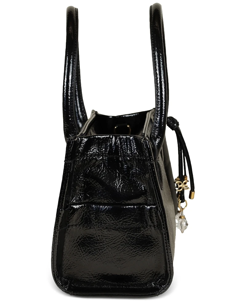 Sam Edelman Holiday Bottom Embossed Small Satchel Bag