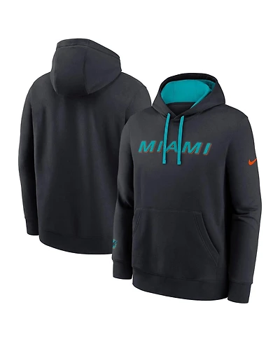 Nike Men's Pitch Blue Miami Dolphins 2025 Rivalries Collection Club Hoodie