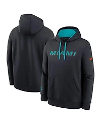 Nike Men's Pitch Blue Miami Dolphins 2025 Rivalries Collection Club Hoodie