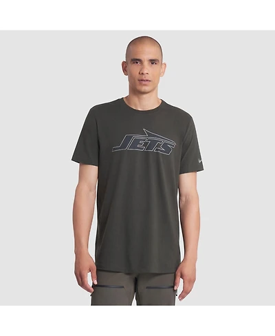 Nike Men's Gotham Green New York Jets 2025 Rivalries Collection Essential T-Shirt