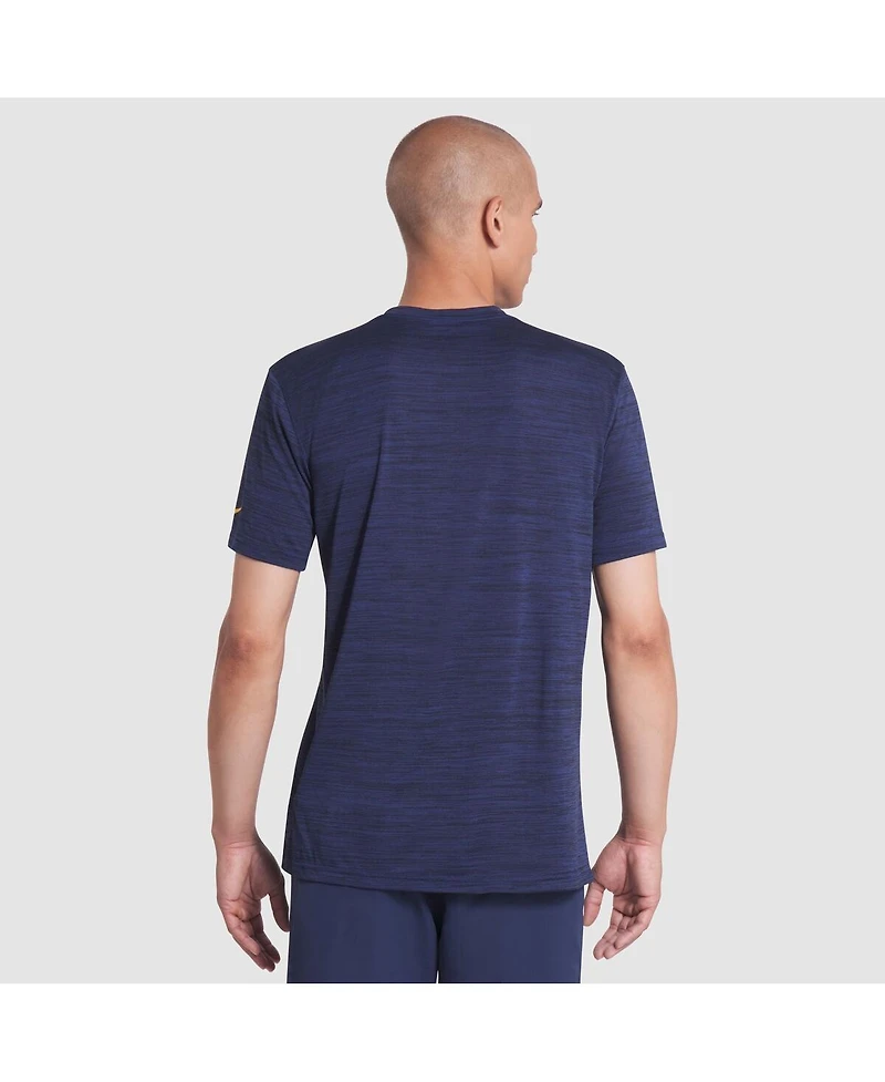 Nike Men's Midnight Blue Los Angeles Rams 2025 Rivalries Collection Sideline Velocity Dri-fit T-Shirt