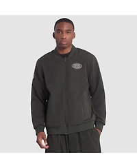 Nike Men's Gotham Green New York Jets 2025 Rivalries Collection Sideline Full-Zip Bomber Jacket