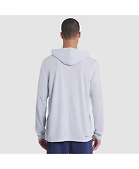 Nike Men's Silver Buffalo Bills 2025 Rivalries Collection Sideline Dri-fit Long Sleeve Hoodie T-Shirt