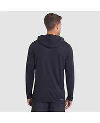Nike Men's Midnight Blue Los Angeles Rams 2025 Rivalries Collection Sideline Dri-fit Long Sleeve Hoodie T-Shirt