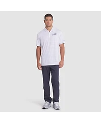 Nike Men's White Buffalo Bills 2025 Rivalries Collection Sideline Victory Striped Dri-fit Polo Shirt