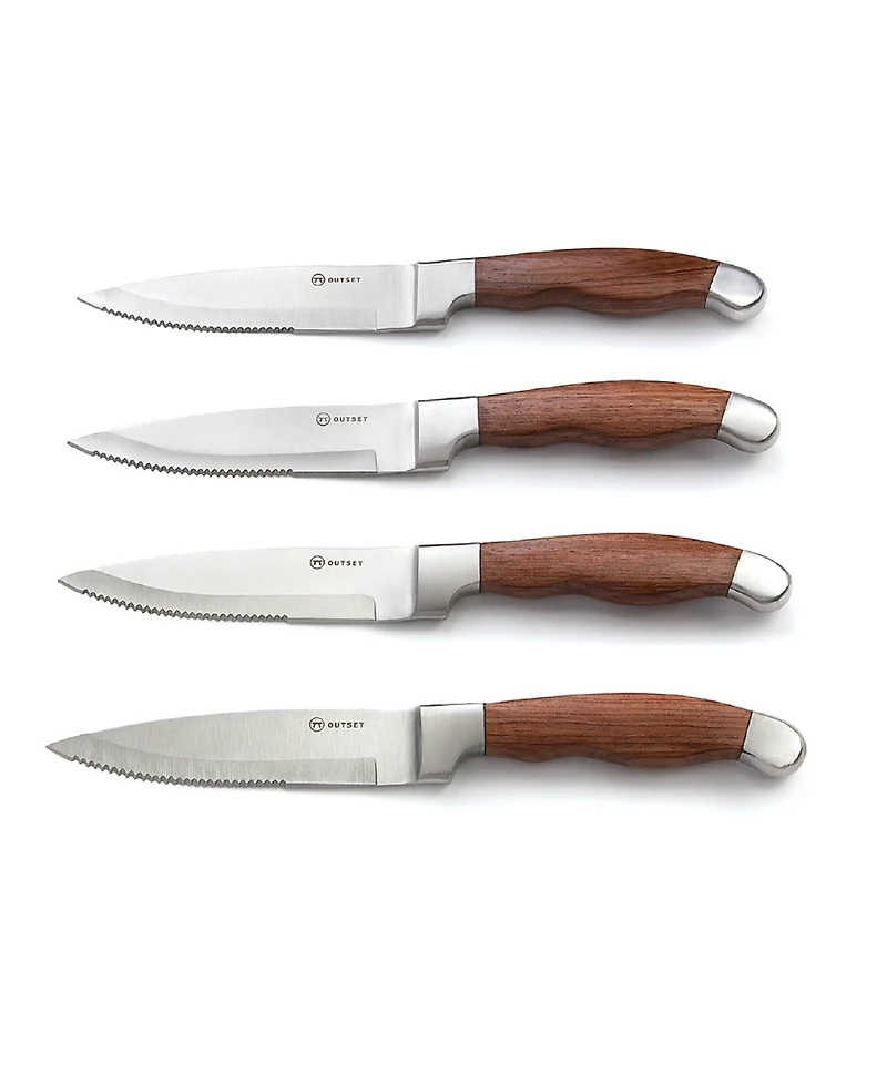Outset Jackson Steakhouse Knives, Set of 4