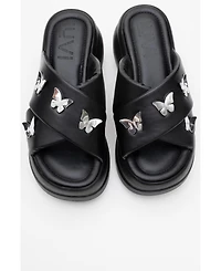 Prologue Shoes Force Butterfly-Buckle Platform Sandal (Women)