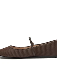 Lands' End Women's Classic Corduroy Mary Jane Flats