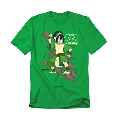 Avatar The Last Airbender Men's Toph Rock Slide T-Shirt