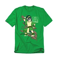 Avatar The Last Airbender Men's Toph Rock Slide T-Shirt
