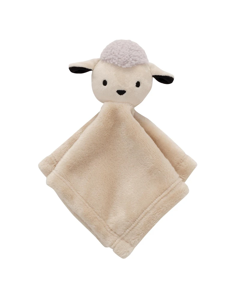 Lambs & Ivy Farm 3-Piece Infant/Baby Plush Toy Gift Set - Sheep, Cow, Chicken