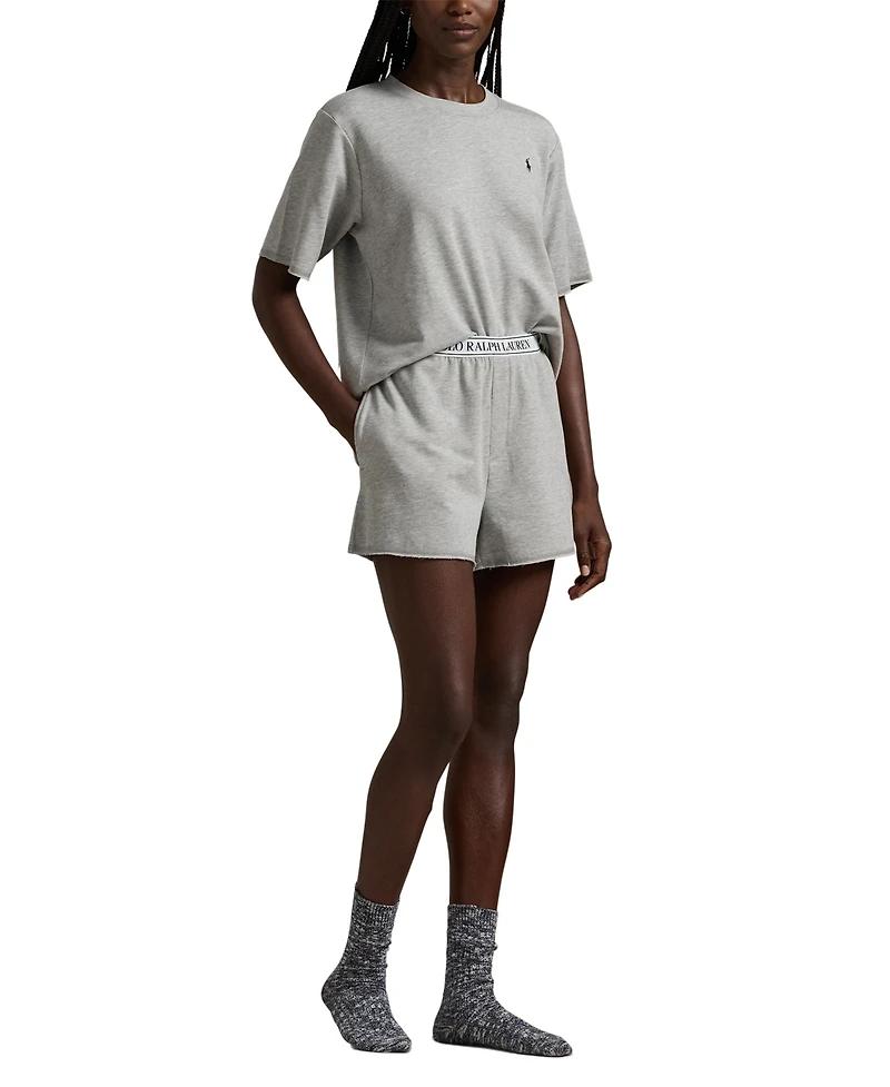 Polo Ralph Lauren Women's 2-Piece Top and Shorts Pajama Set