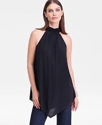 I.n.c. International Concepts Women's Pointed Hem Halter Top, Macy's Exclusive