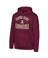 Outerstuff Big Boys and Girls Garnet Florida State Seminoles Hometown Classic Fleece Pullover Hoodie