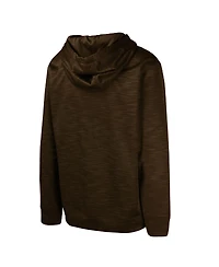 Outerstuff Men's Brown Cleveland Browns Streak Fleece Pullover Hoodie