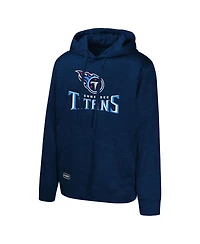 Outerstuff Men's Navy Tennessee Titans Streak Fleece Pullover Hoodie