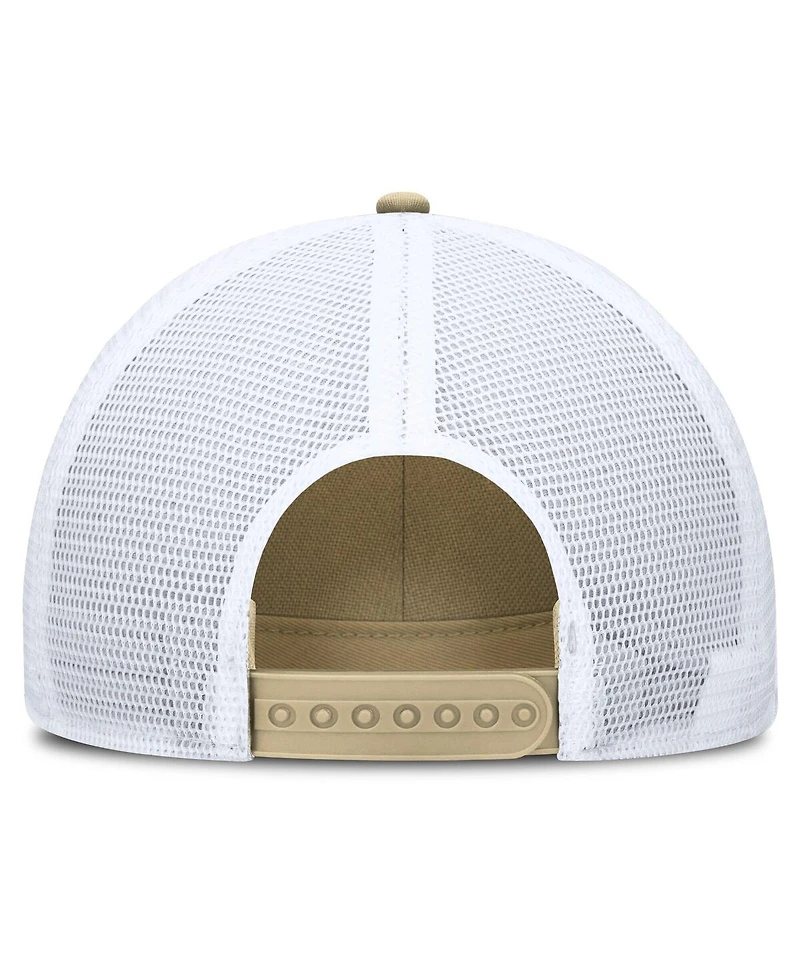 Nike Men's Gold/White Florida State Seminoles 2025 On-Field Rise Engineered Trucker Adjustable Hat